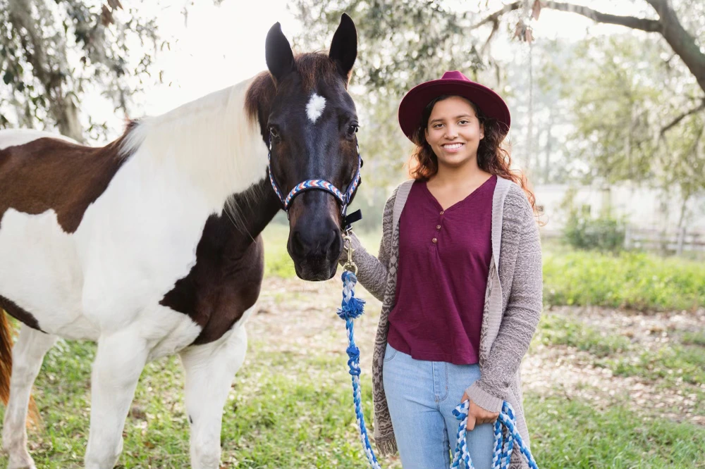 Woman & Horse Photoshoot AAA Equestrian